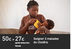 Soigner 2 malades du choléra