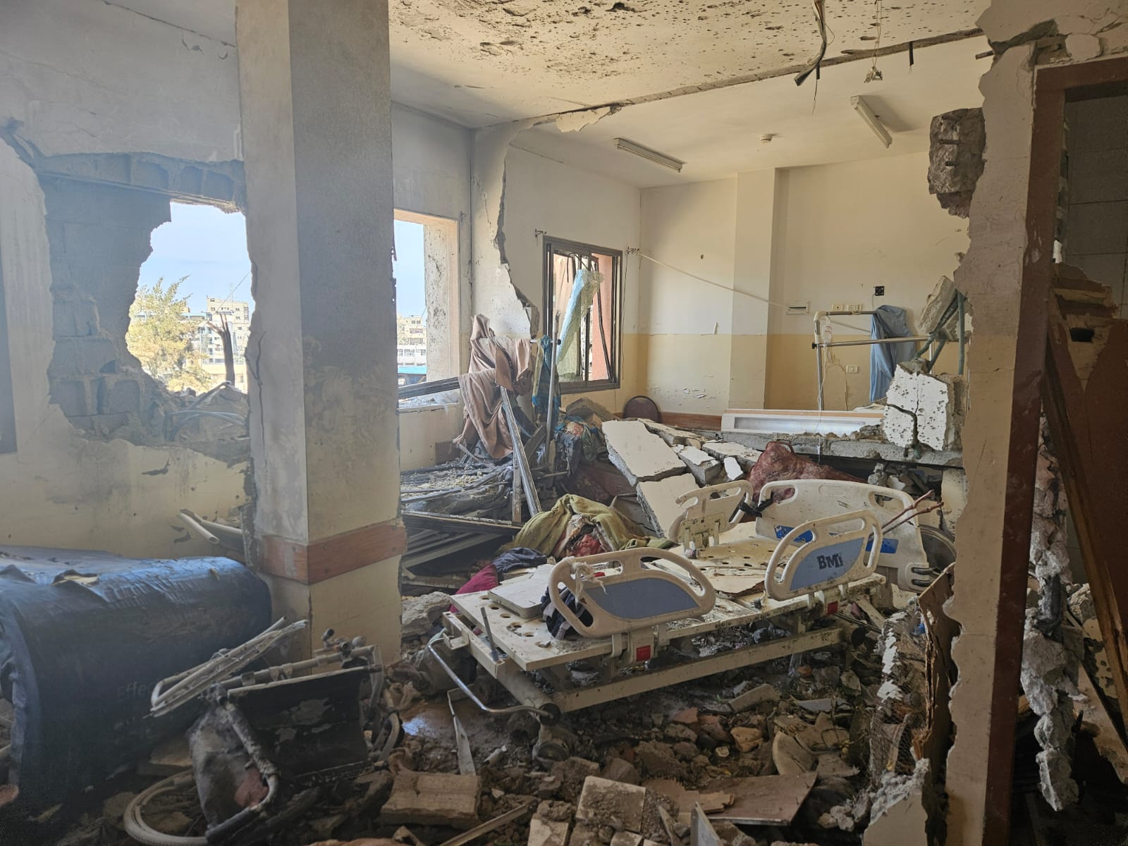 Destruction de l'hôpital Al Shifa