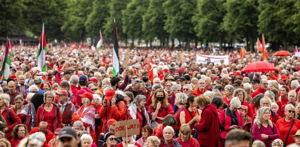 manifestation ligne rouge
