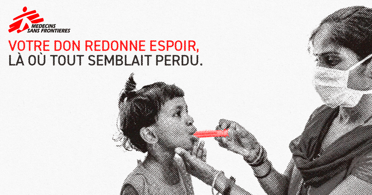 Votre don redonne espoir