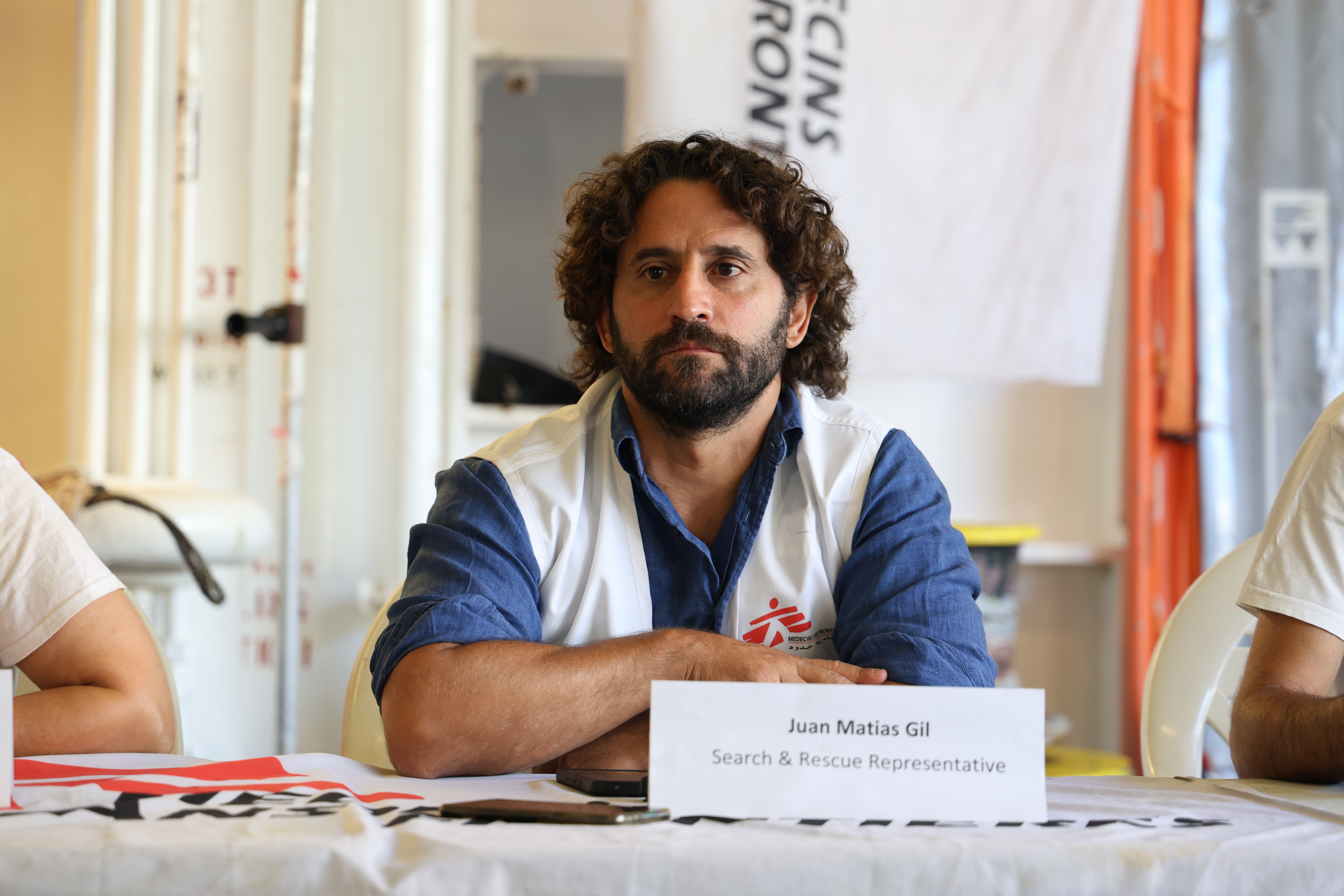 Juan Matias Gil, MSF SAR representative