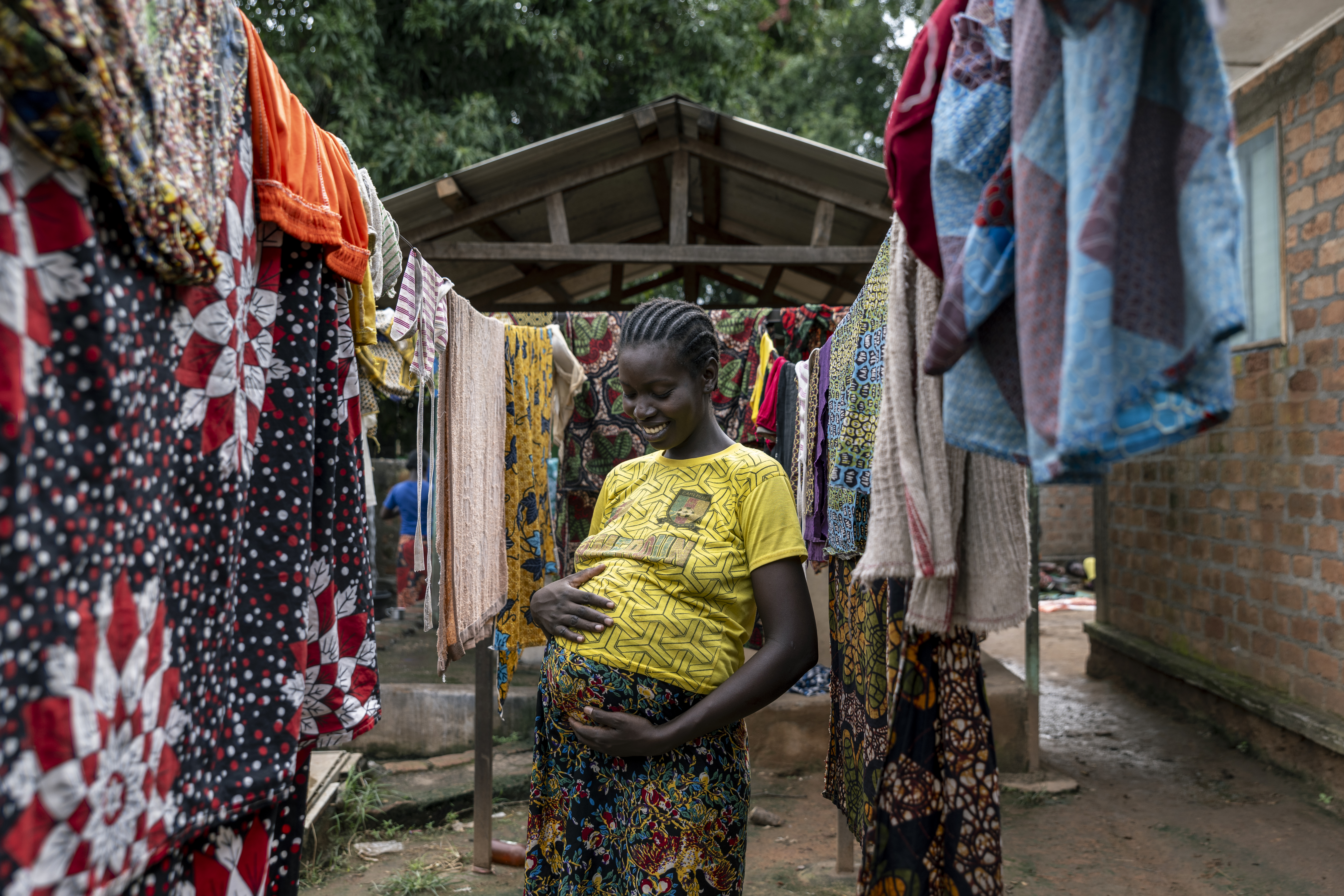 Fiossona Alida, a patient at the Bignola waiting house, survived thanks to MSF. 