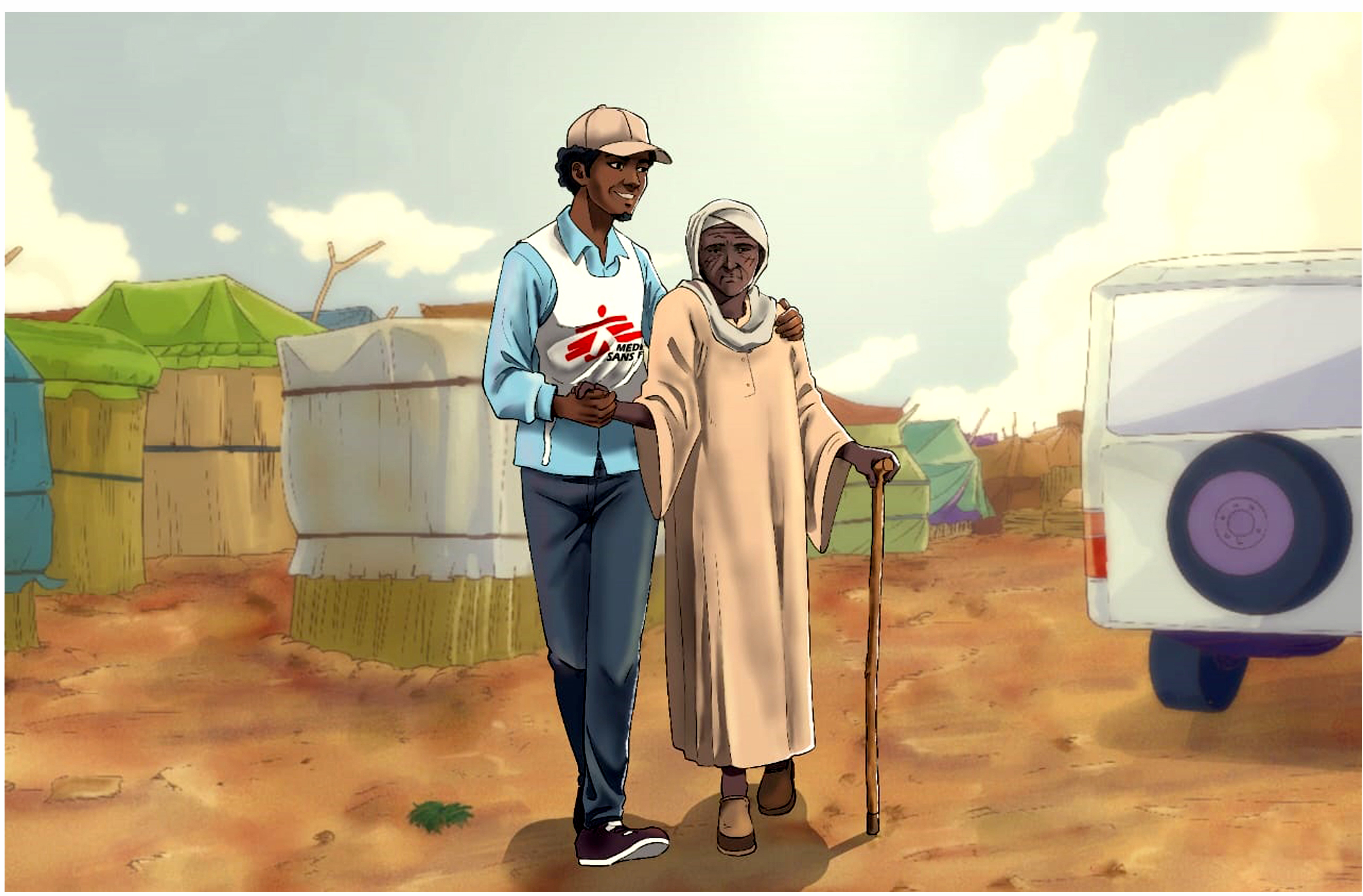 Mustafa Kiobi/Khartoon Magazine for MSF