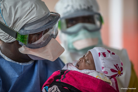Nubia dans la cliniqu Conakry © Tommy Trenchard