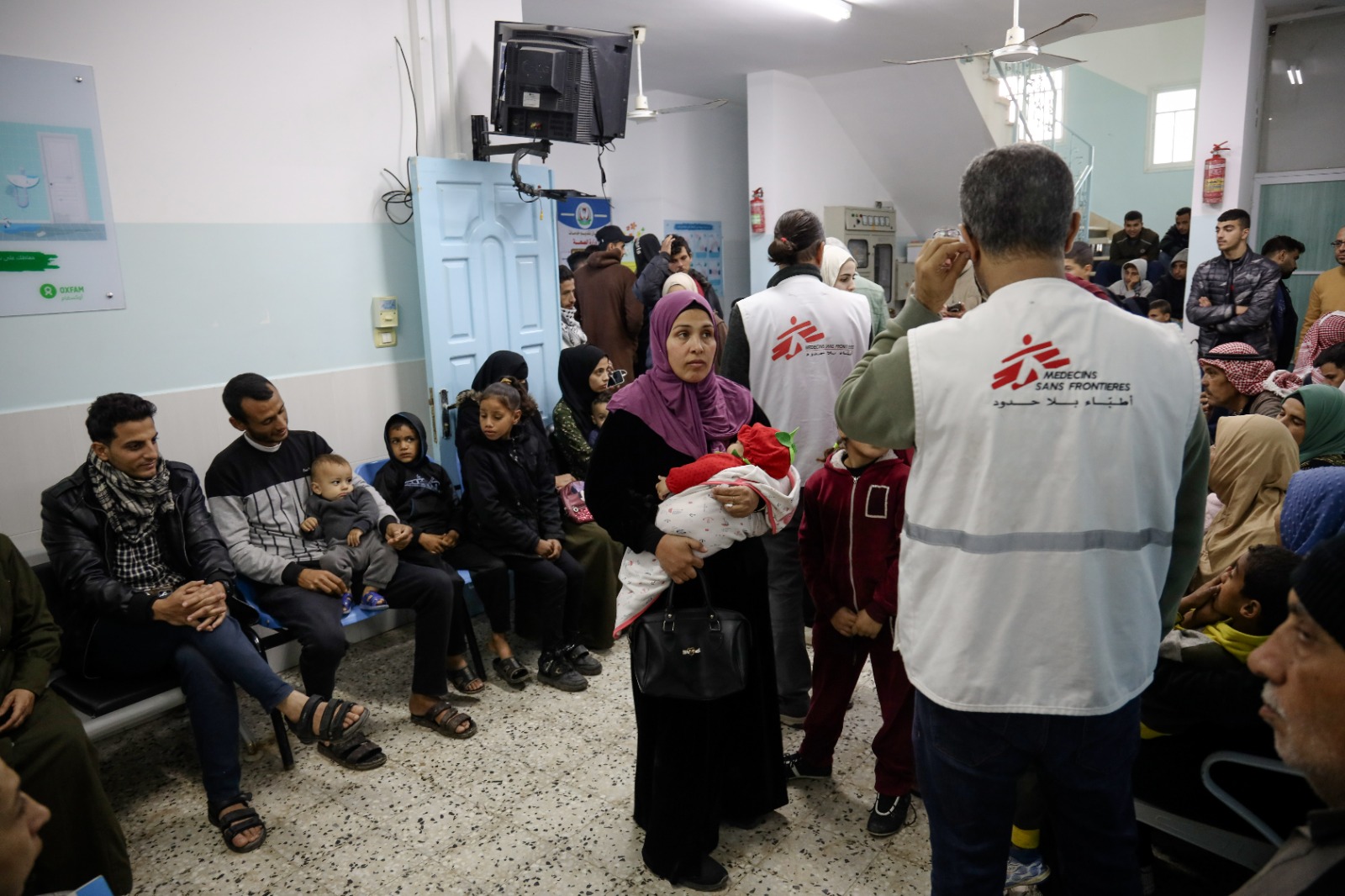 MSF à Rafah, évacuation et déplacés