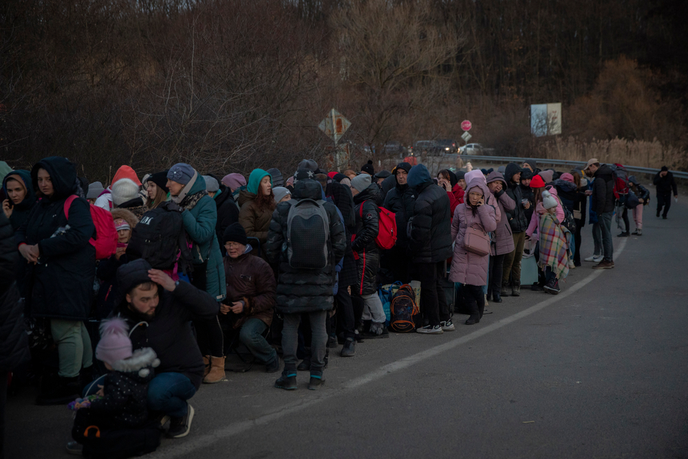 ukraine slovaquie réfugiés