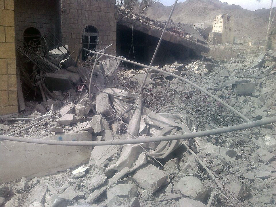 bombardement prison yemen sa'ada