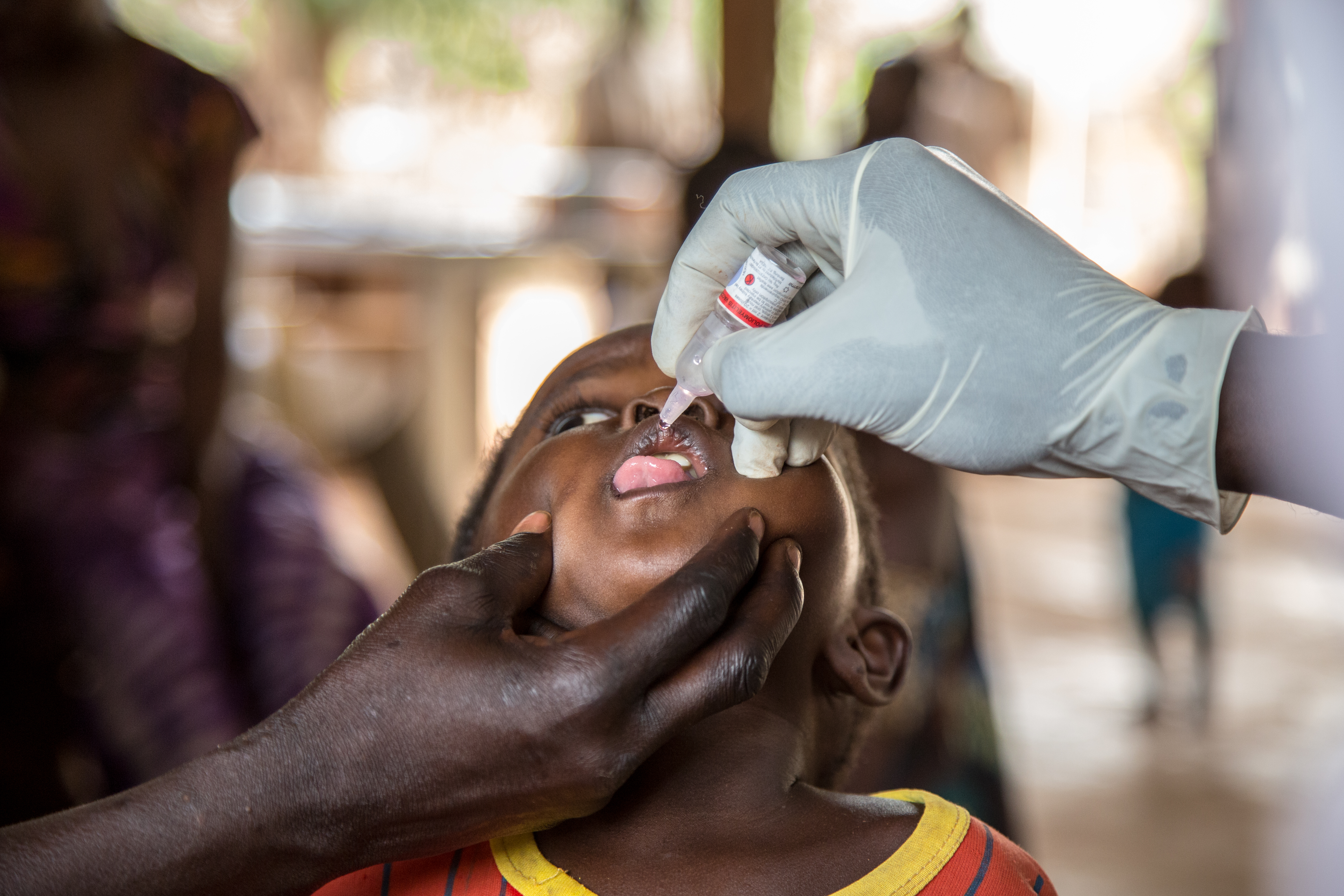 Une campagne de vaccination en République centrafricaine. L'objectif? Vacciner autant d'enfants que possible contre certaines des maladies les plus courantes.