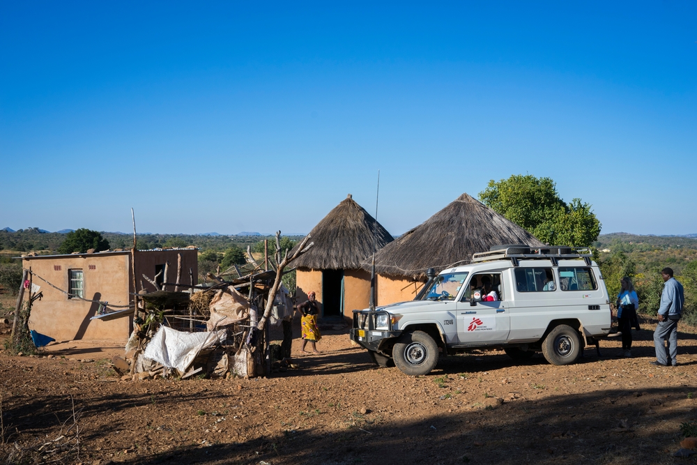 auto van AZG in Zimbabwe