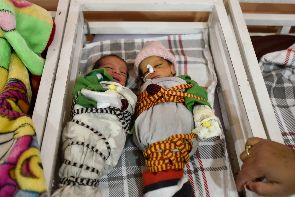 Mettre des jumeaux au monde en Afghanistan n'est pas rare mais souvent, ils nécessitent des soins particuliers. 