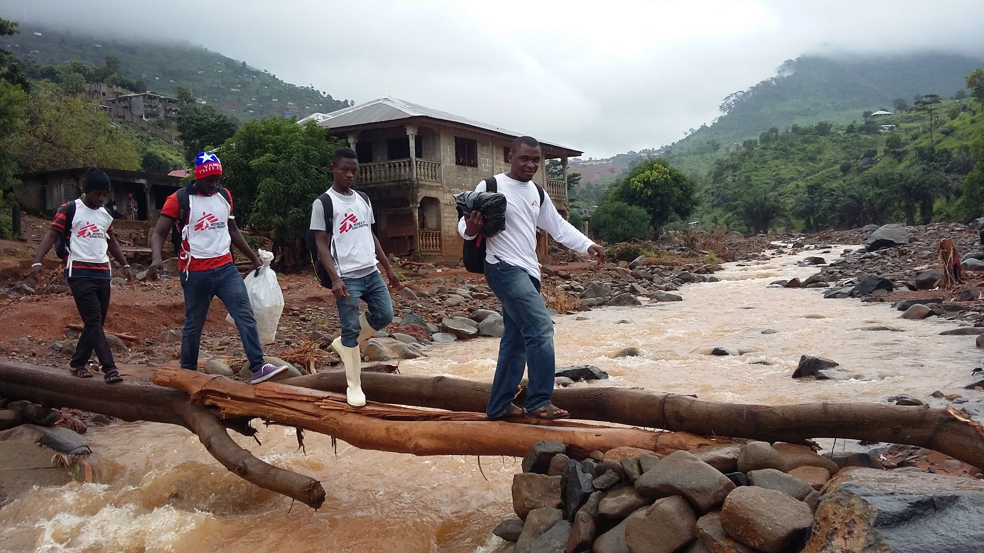 overstromingen in freetown