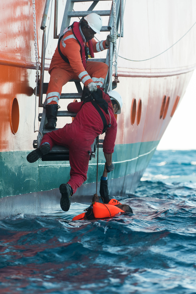 action de sauvetage en Méditerranée