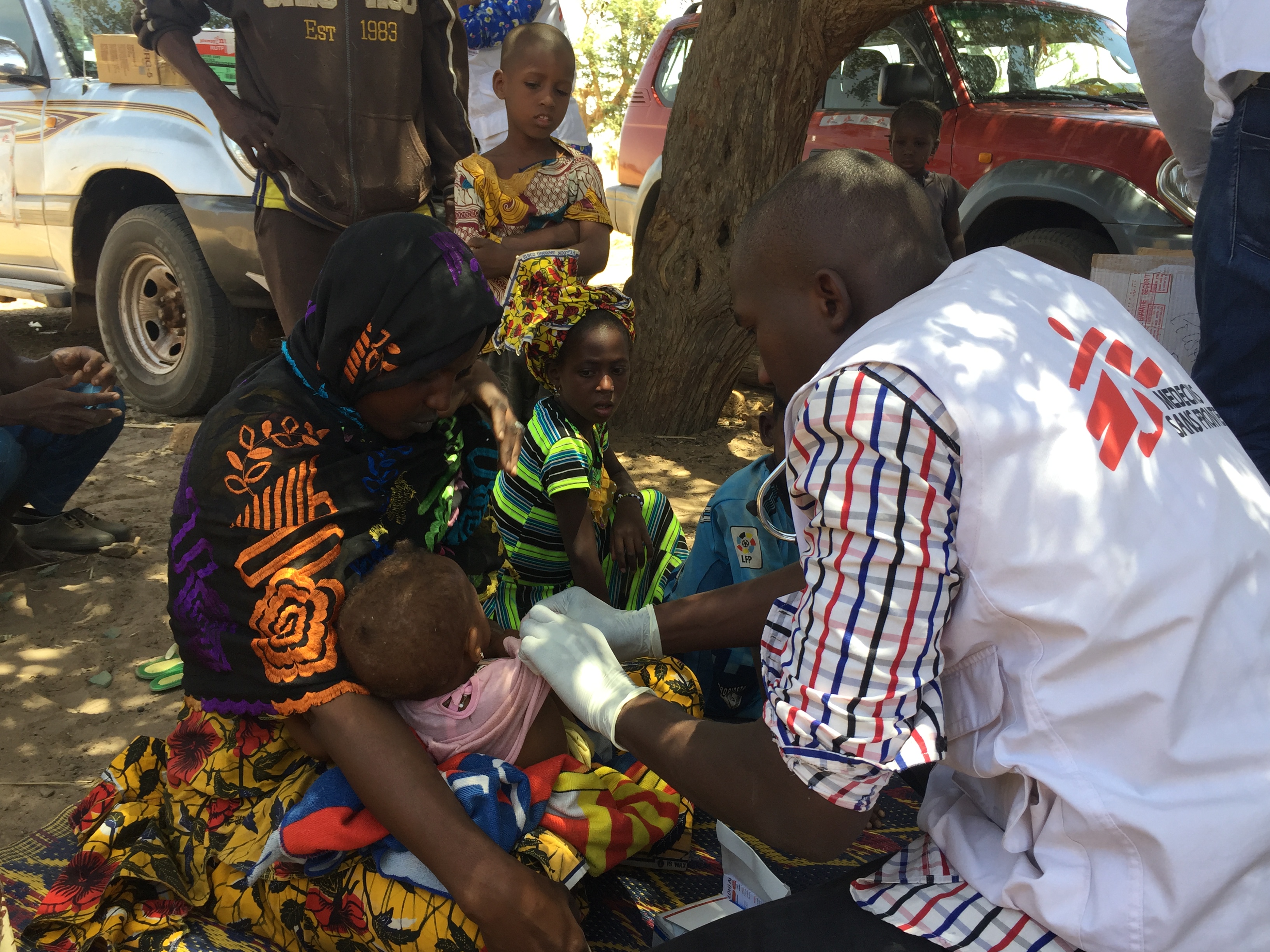 Following the massacre in the village of Ogossagou, MSF provided home care and psychosocial counselling.