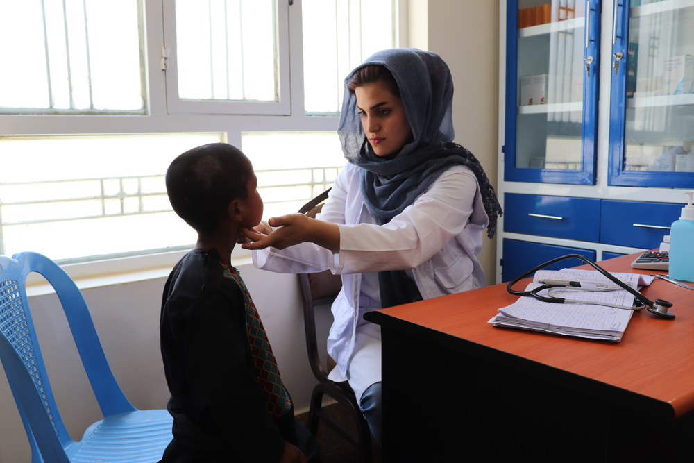 Azada Barez, médecin MSF à la clinique du Kahdistan, province d'Herat