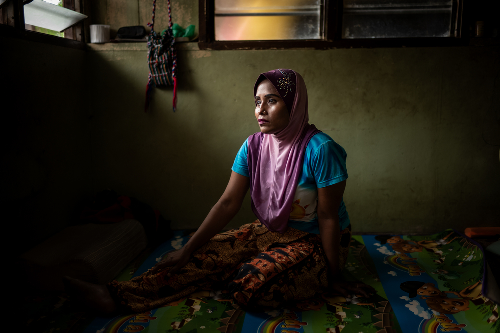 Femme rohingya