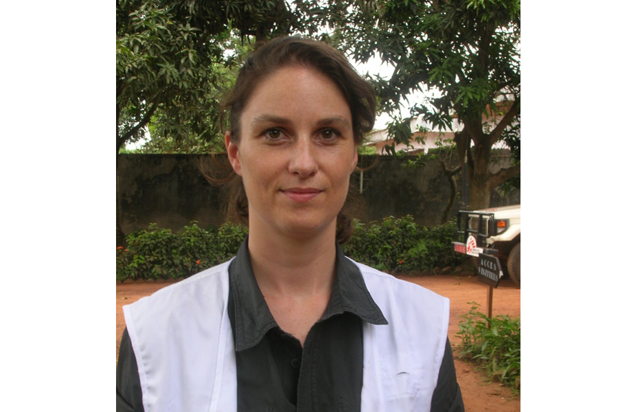 Delphine Chedorge, Bangui. © Rémi Vallet