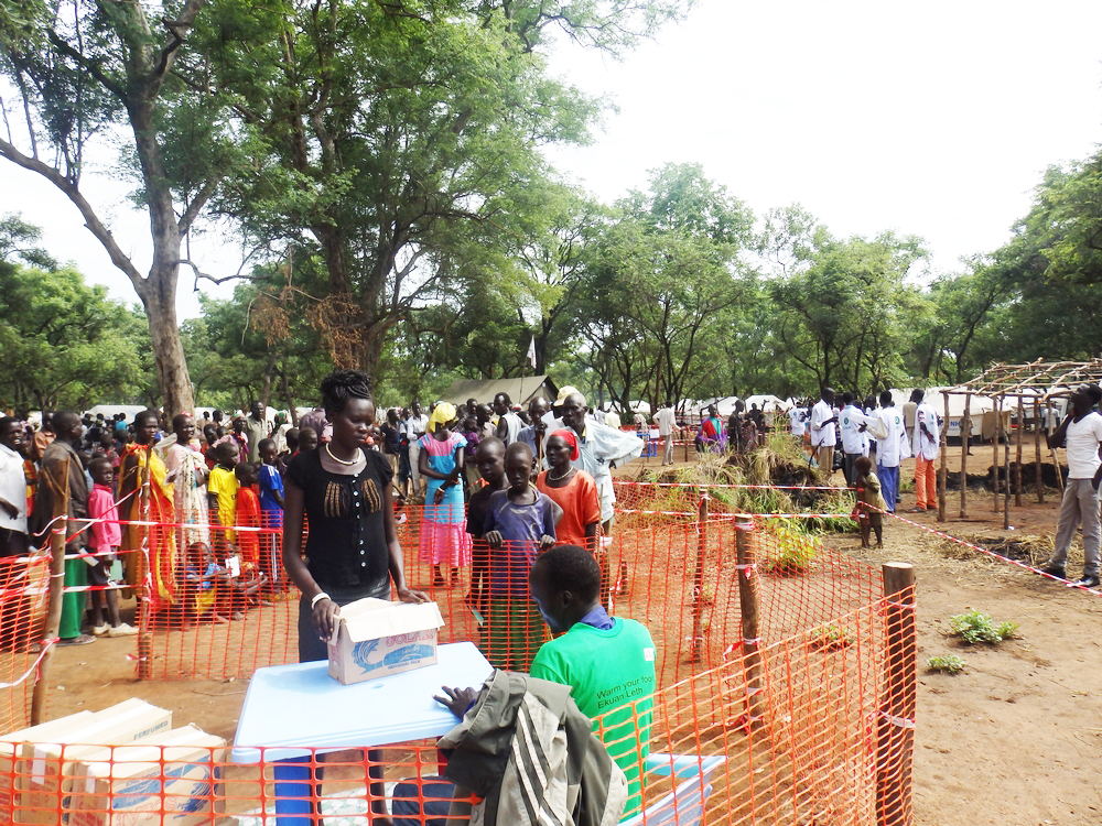 Choleravaccinatie in Gambella. © Monica Burns/AZG