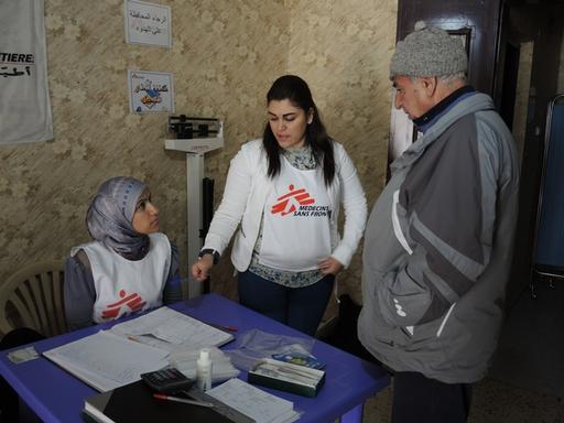 De kliniek van AZG in Baalbeck, Libanon © Aurelie Lachant