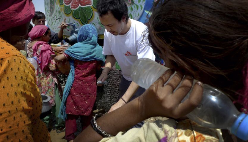 © Borrie Lagrange/AZG-MSF. Pakistan, 2010.