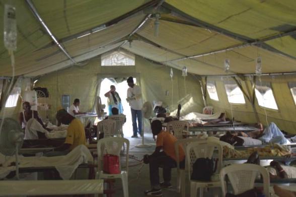 © Yann Libessart/MSF. Haïti, mai 2011.