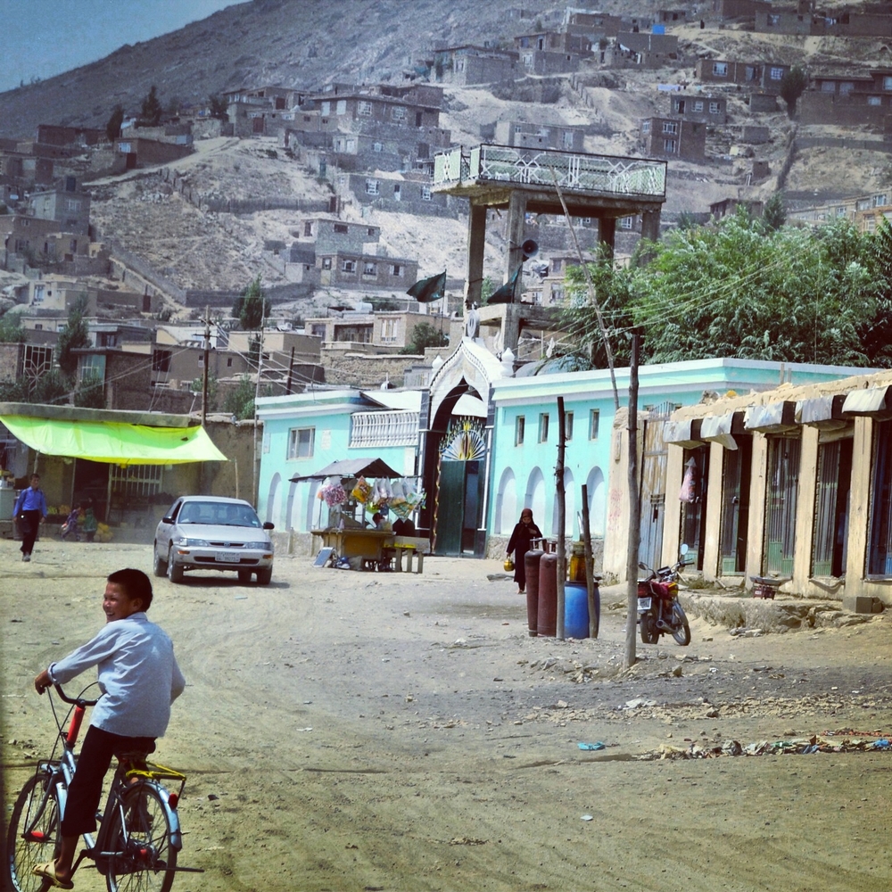 Zicht op Dasht-e-Barshi © AZG