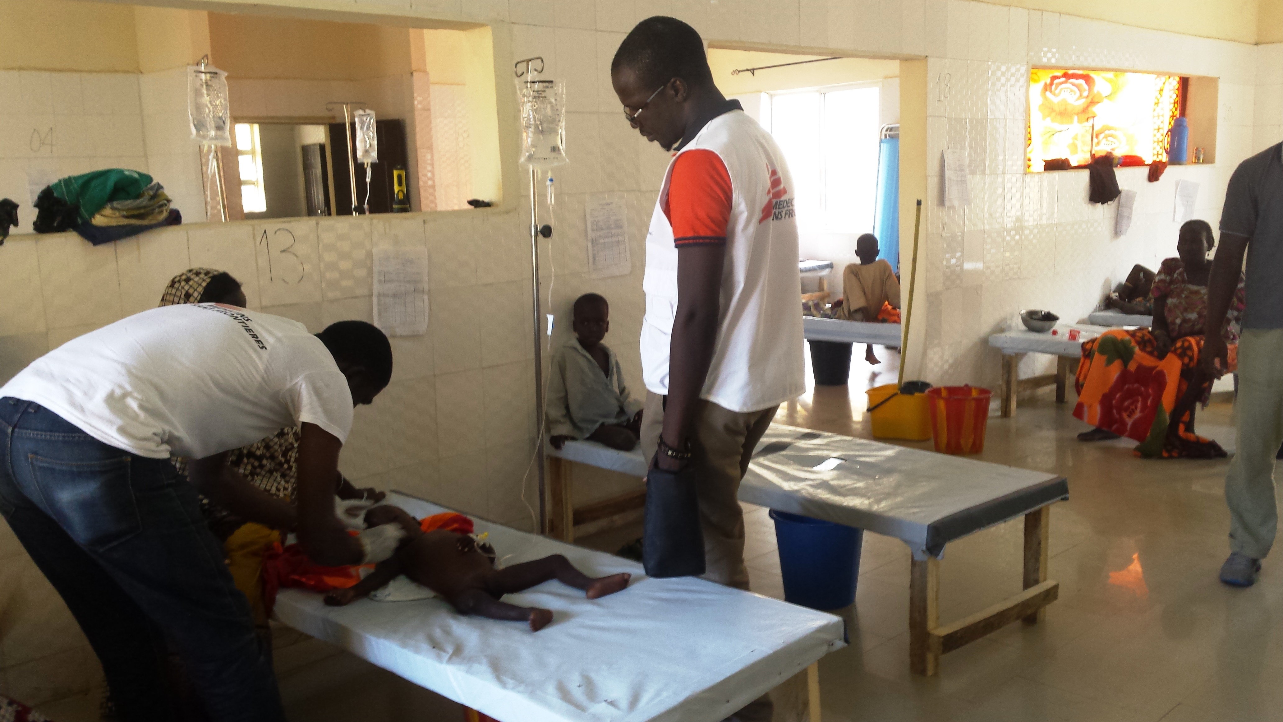 Epidémie de choléra dans les camps de déplacés au Nigeria © MSF