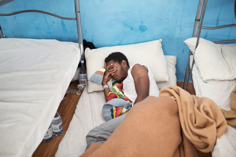 MSF reste pleinement engagé pour fournir une aide humanitaire médicale aux migrants et demandeurs d'asile en Sicile et en Italie ©Alessandro Penso
