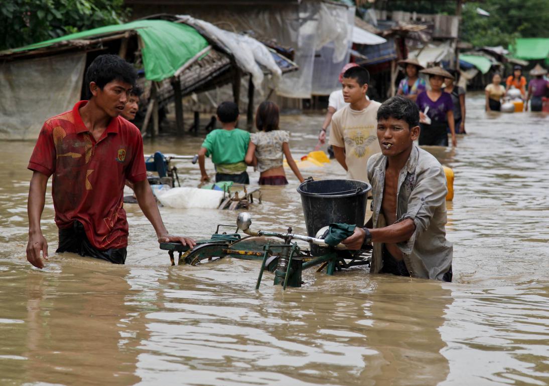 Rakhine, Myanmar © EPA/NYUNT WIN