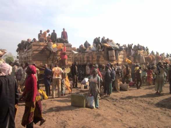 Centraal-Afrikaanse vluchtelingen komen aan in Tsjaad © AZG