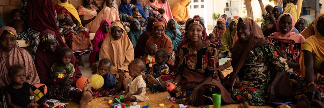 Vrouwen en kinderen Nigeria
