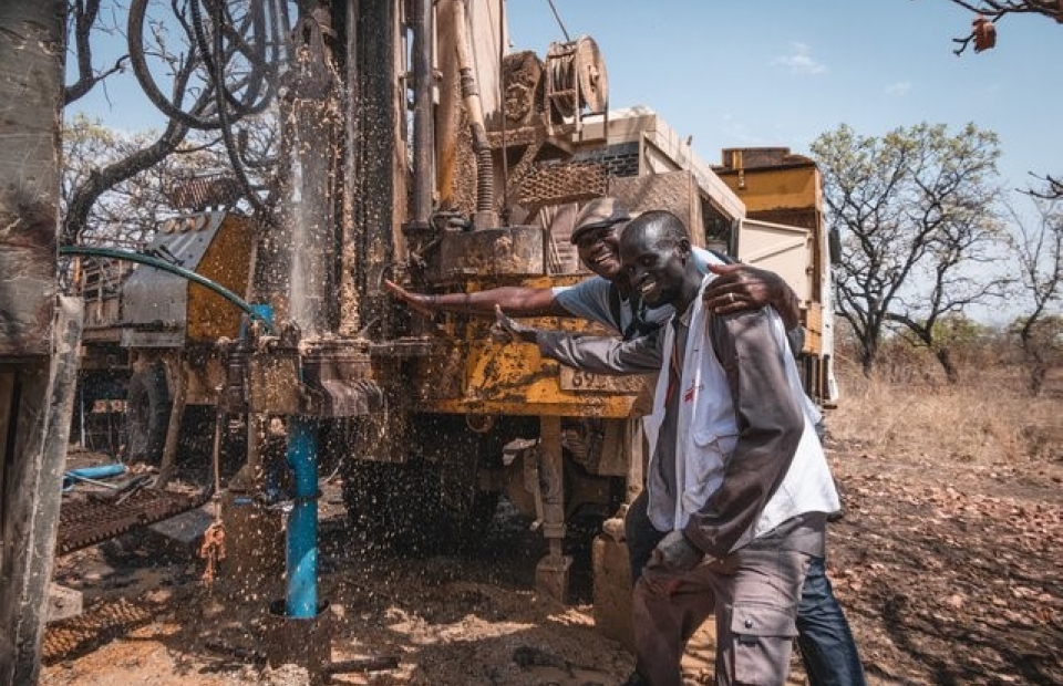 Zuid-Soedan: boren voor schoon drinkwater