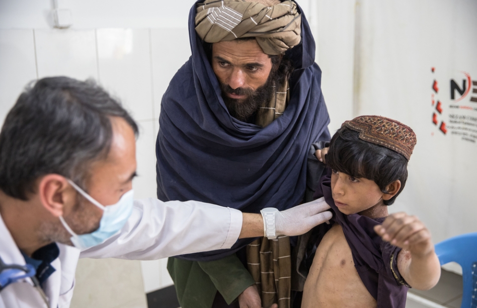 Demedische projecten van Artsen Zonder Grenzen in Afghanistan
