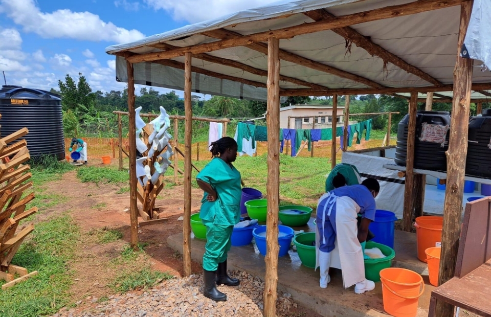 À Mubende, nous avons mis en place une deuxième unité Ebola.