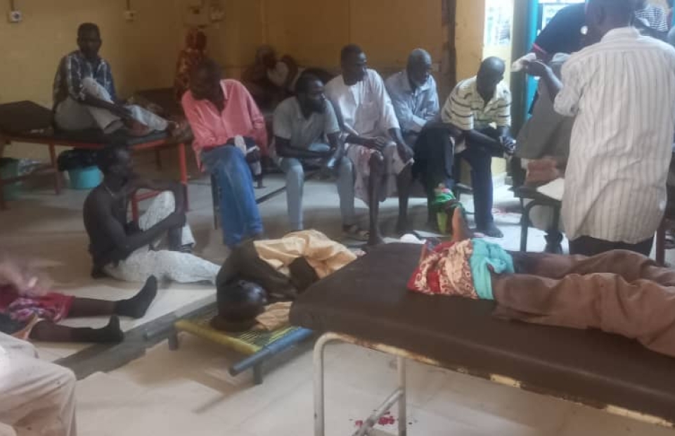 L'hôpital de Bashair, soutenu par MSF dans le sud de Khartoum, a reçu plus de 60 blessés et 43 morts après l'explosion d'un marché le 10 septembre.
