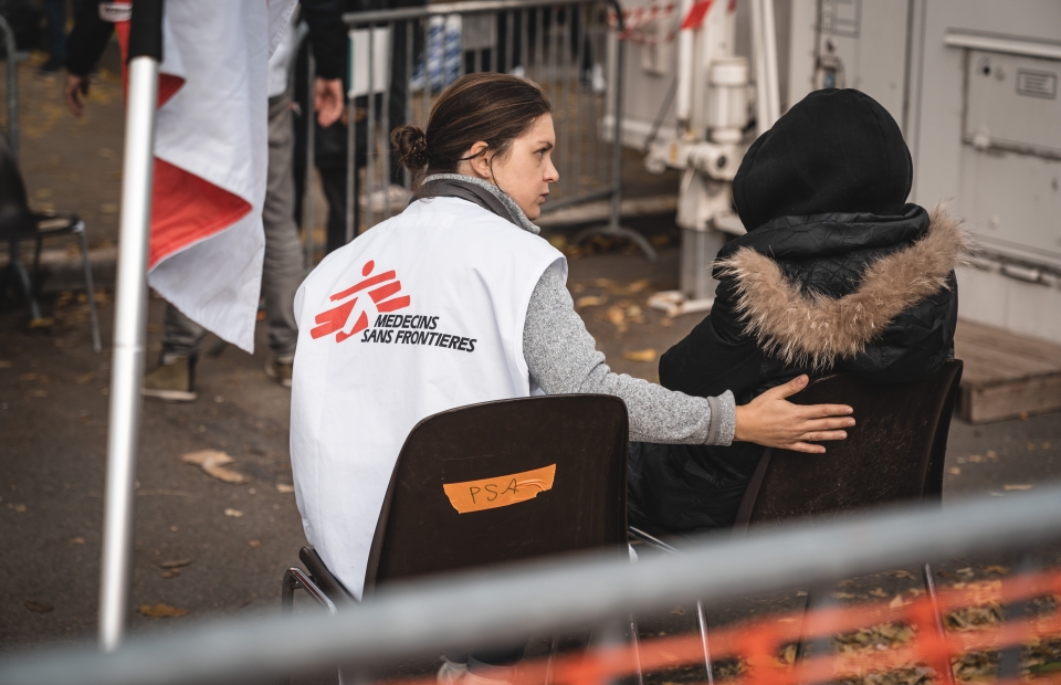 AZG helpt migranten en asielzoekers in Brussel met medische zorg in Pacheco