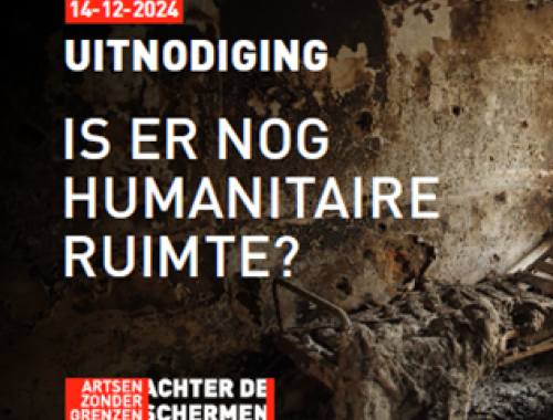 AZG nodigt u uit voor een gespreksavond