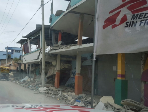 Equateur après le tremblement de terre du 16 avril 2016