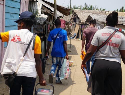staff MSF au Cameroun