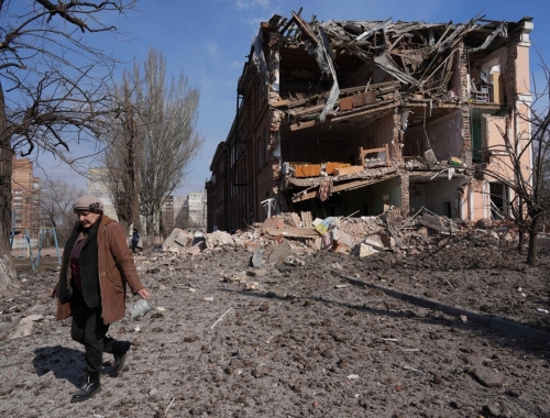 Marioupol Ukraine bombardements