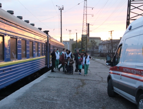 medische trein oekraïne msf