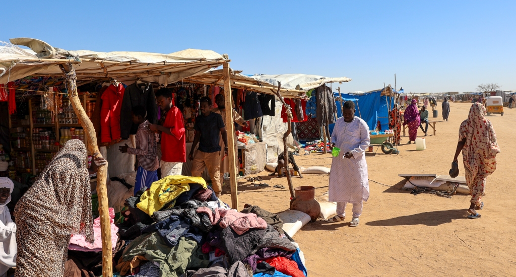 Sudanese refugees in Chad