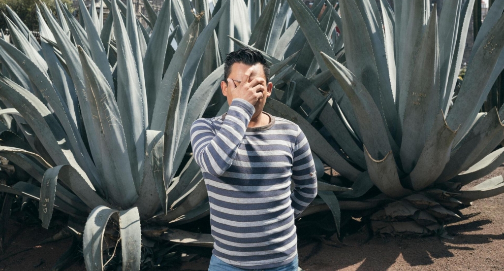 Portret van Gustavo, een jonge homoseksuele migrant