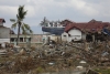 le village de Banca Aceh au nord de l'île de Sumatra après le Tsunami de 2004