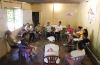 Les membres du comité de la santé rencontrent régulièrement les équipes de MSF pour discuter des activités. Au cours des cinq dernières années, la communauté Peralta de San Salvador n'a pas eu accès aux services de santé.